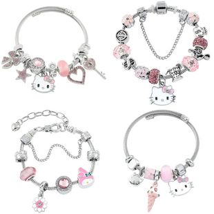 Cute Sanrio Bracelet Anime Hello Kitty Kuromi Bracelet Y2K B