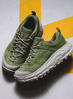 HOKA ONE ONE TOR ULTRA LO TP 绿色户外防水徒步鞋1153137F-FSTF