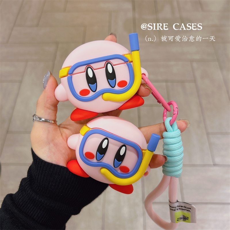 潜水星之卡比airpodspro2保护套