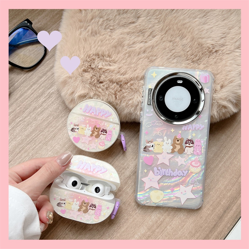 排队动物手机壳耳机壳