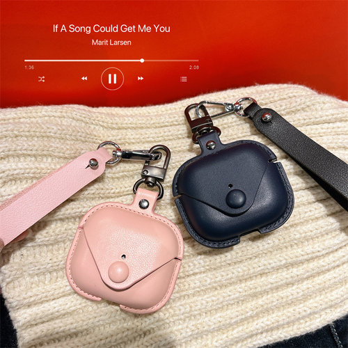 小众复古皮质耳机套airpods
