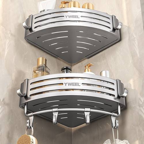 卫生间置物架免打孔三角架