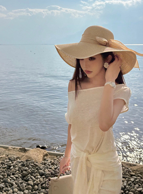 PickRui 睿哥 温柔山茶 温柔山茶花仙气耳饰白色花朵耳环女高级感