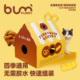 FURRYBUM全猫面包房瓦楞纸纸箱猫窝猫抓板耐磨四季 通用猫咪躲避屋
