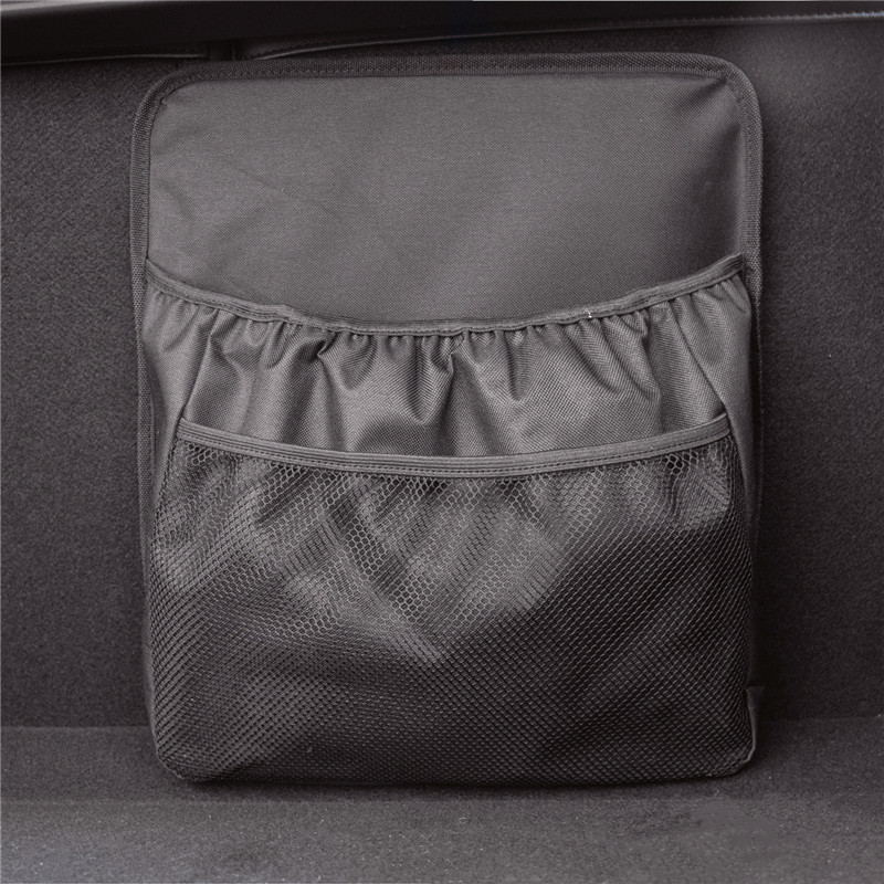 汽车后备箱收纳挂袋座椅背置物袋 SUV车载牛津布储物网兜车内用品