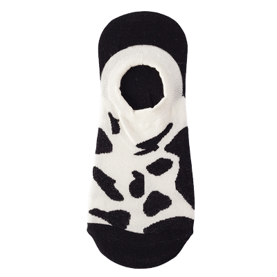 双日卡通奶牛可爱少女短袜子隐形