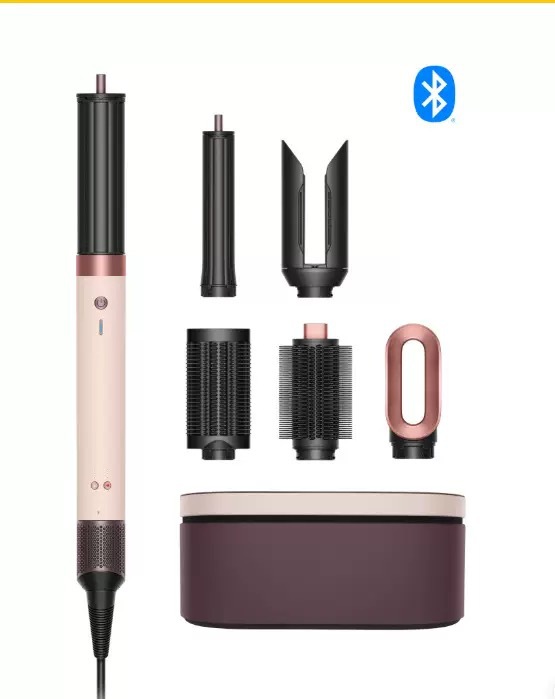 thumbnail for Hs009 Curling Iron New Model with Bluetooth Huaqiangbei Curling Iron Multifunctional with Negative Ions 30mm Large Curls for Export
