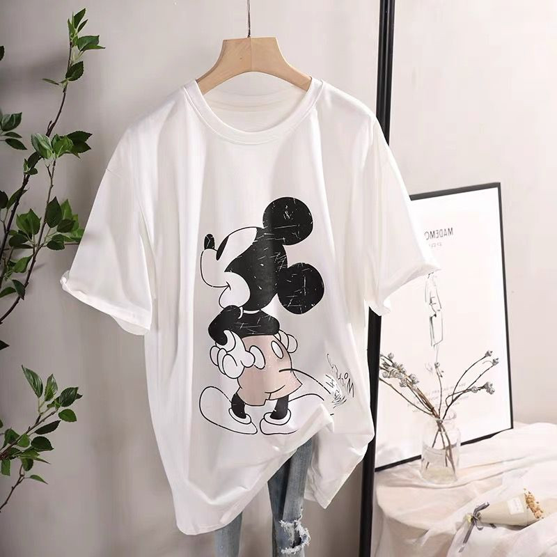 夏季超火ins純棉卡通印花T恤女2020新款寬松顯瘦韓版大碼米奇短袖在類目 女裝/女士精品, T恤中 - 來自Buy2taobao.com提供專業的淘寶代購服務