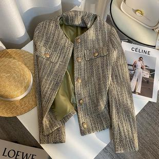 设计感通勤小香风西装 西服上衣女2025春秋新款 外套 高级感短款 法式