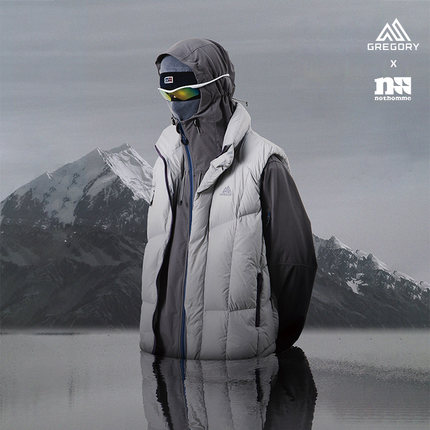 【飞索】GREGORY X NOTHOMME联名 潮流户外运动白鹅绒羽绒马甲