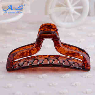 AS发饰大号抓夹头发爪竖夹韩版 任选4件清仓 简约发抓洗澡 10元