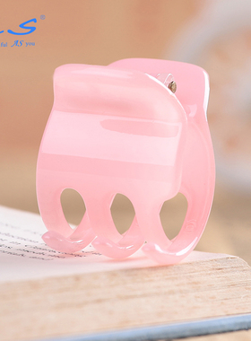 【10元任选4件清仓】AS饰品发饰发抓塑料甜美发夹中小抓夹