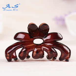 AS饰品中号抓夹日韩复古简约花朵发卡发饰 任选4件清仓 10元