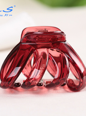 【10元任选4件清仓】AS饰品韩版发抓中号树脂塑料简约马尾夹顶夹