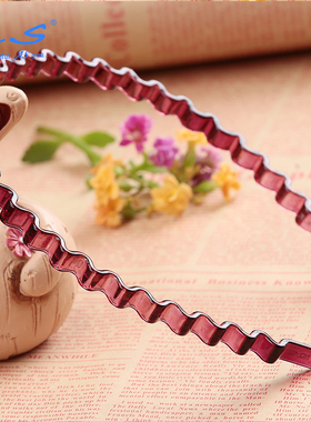 【10元任选4件清仓】AS饰品波浪塑料发卡百搭头箍甜美女发箍