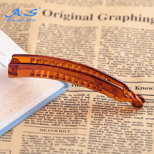 AS香蕉夹手工八字夹扭扭夹马尾扣带齿防滑 任选4件清仓 10元