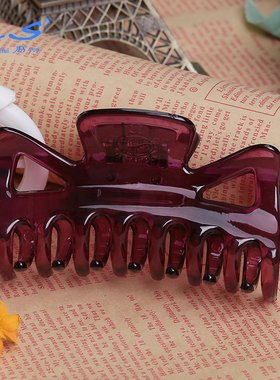 【10元任选4件清仓】AS发饰品塑料头饰女士发卡大号发夹