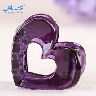 AS饰品韩版 任选4件清仓 头饰品发卡爱心发饰发夹边夹多色 10元