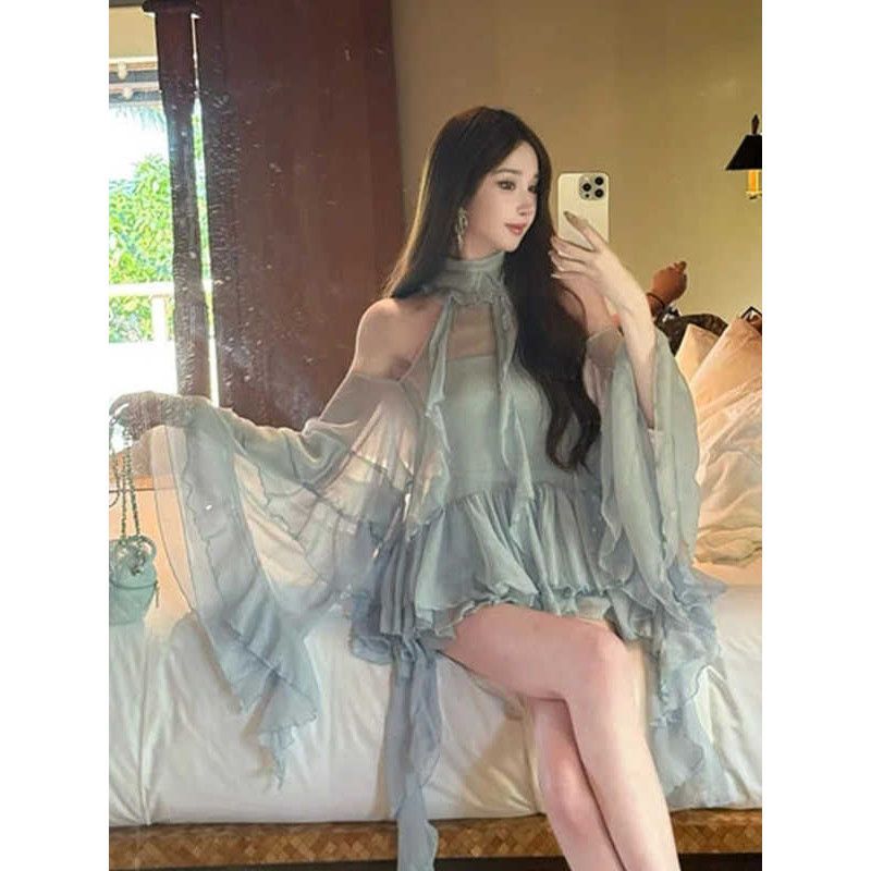 独特漂亮小套装女夏名媛