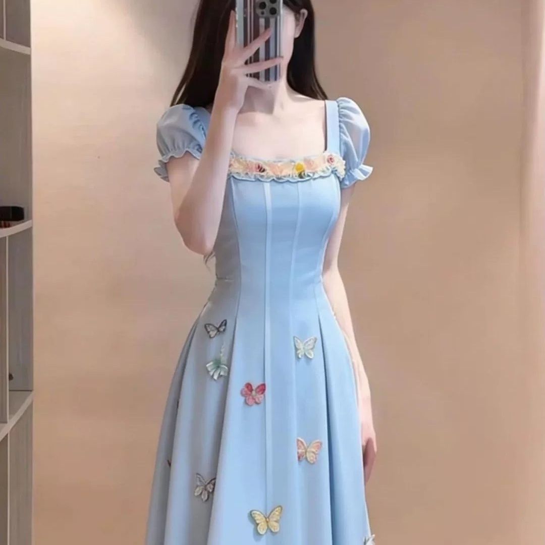 法式甜美设计感立体蝴蝶