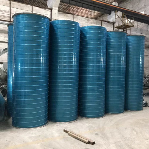 304不锈钢螺旋风管镀锌白铁皮圆形通风排烟管道工业排废气焊接管