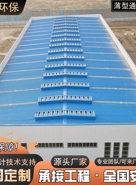厂家供应通风天窗薄型通风气楼厂房电动采光通风换气楼消防排烟窗