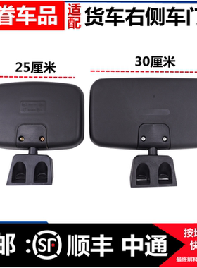 适用于柳汽乘龙609车门下视镜龙卡霸龙507车门镜M5 M7 M3照地镜子