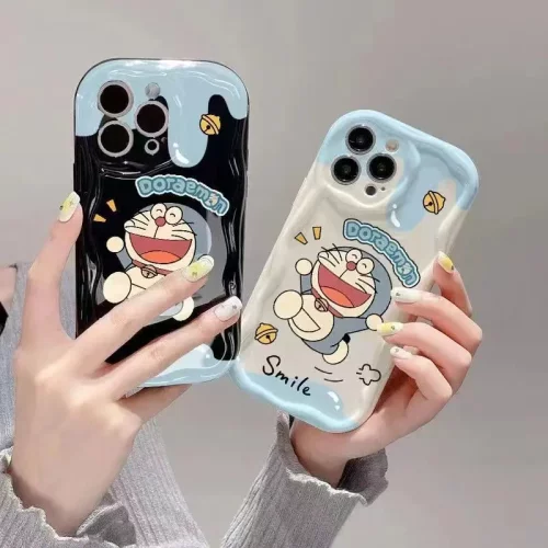 欢快叮当猫适用15pro苹果16promax手机壳iphone14pro欧美13可爱12