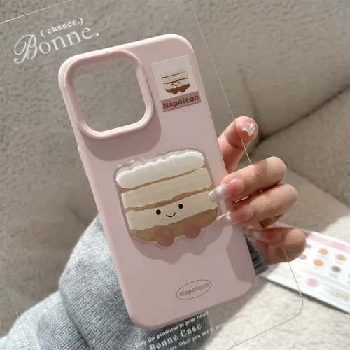 ins可爱蛋糕15pro max苹果16手机壳iphone14适用13奶呼呼12立体软