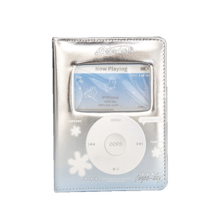 OOPSDAY卡册高颜值ins复古爱豆追星小卡收纳册集卡册两宫格拍立得相册活页式明信片镭射卡二次元集邮收藏卡册