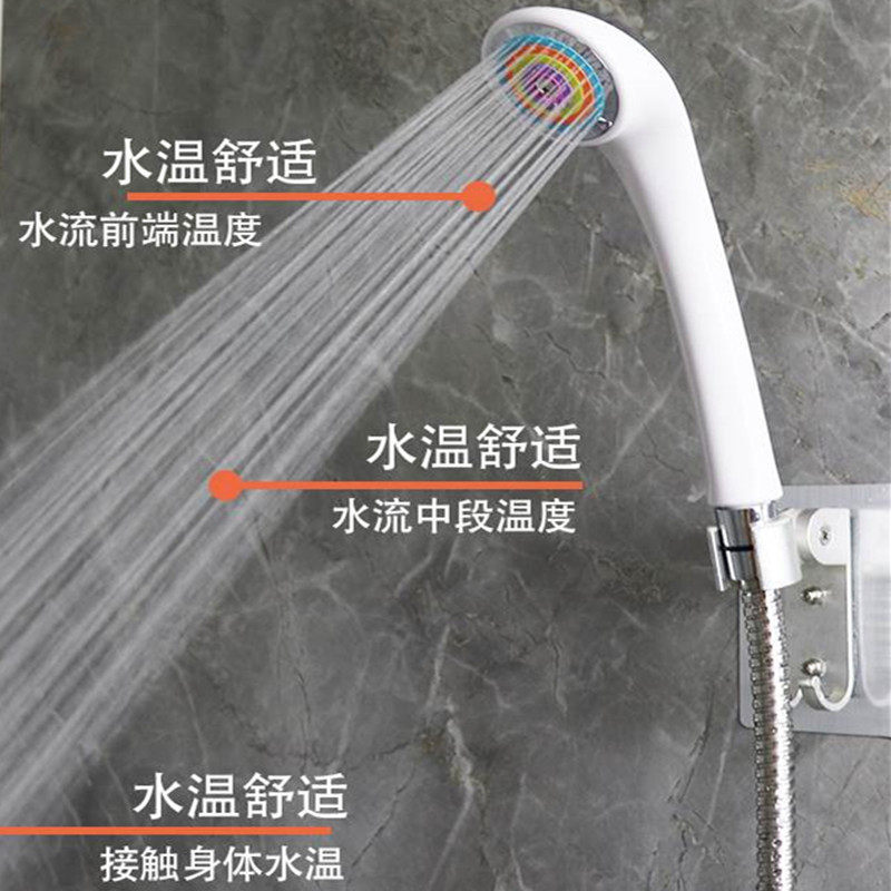 花洒头带软管增压花洒喷头手持式家用沐浴浴室热水器淋浴套装加压