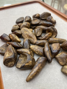 天然奇楠沉香散珠树丁老料DIY手串不规则配件配珠单珠吊坠臻品