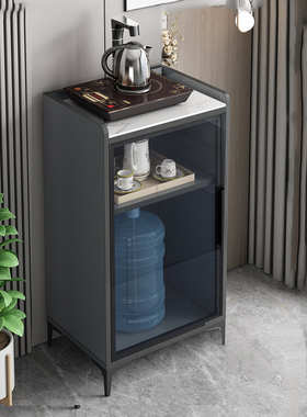 岩板餐边茶水柜办公室酒店客厅家用多功能柜水桶柜咖啡机底单门柜