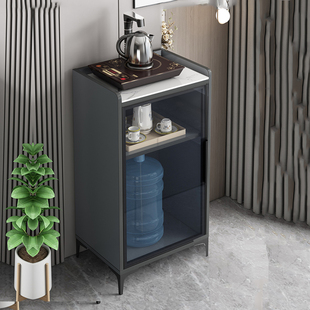 岩板餐边茶水柜办公室酒店客厅家用多功能柜水桶柜咖啡机底单门柜