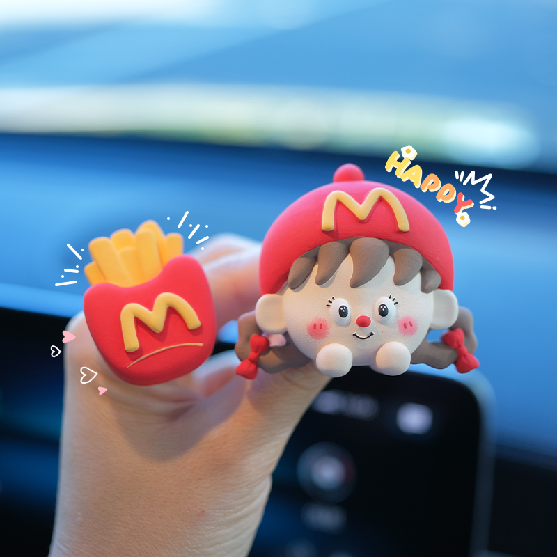 可爱卡通女孩出风口香氛