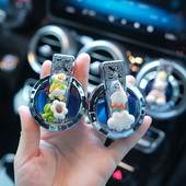 车载香水汽车内出风口持久淡香氛装 饰用品大全高档车上用香薰摆件