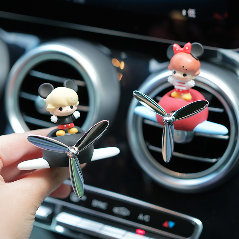 创意卡通可爱公仔车载香薰出风口