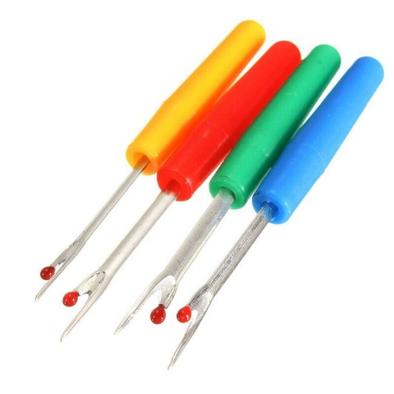 4pcs plastic handle qcraft thread cutter seam ripper stitch