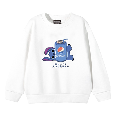 春秋冬男女纯棉加绒卡通卫衣可爱