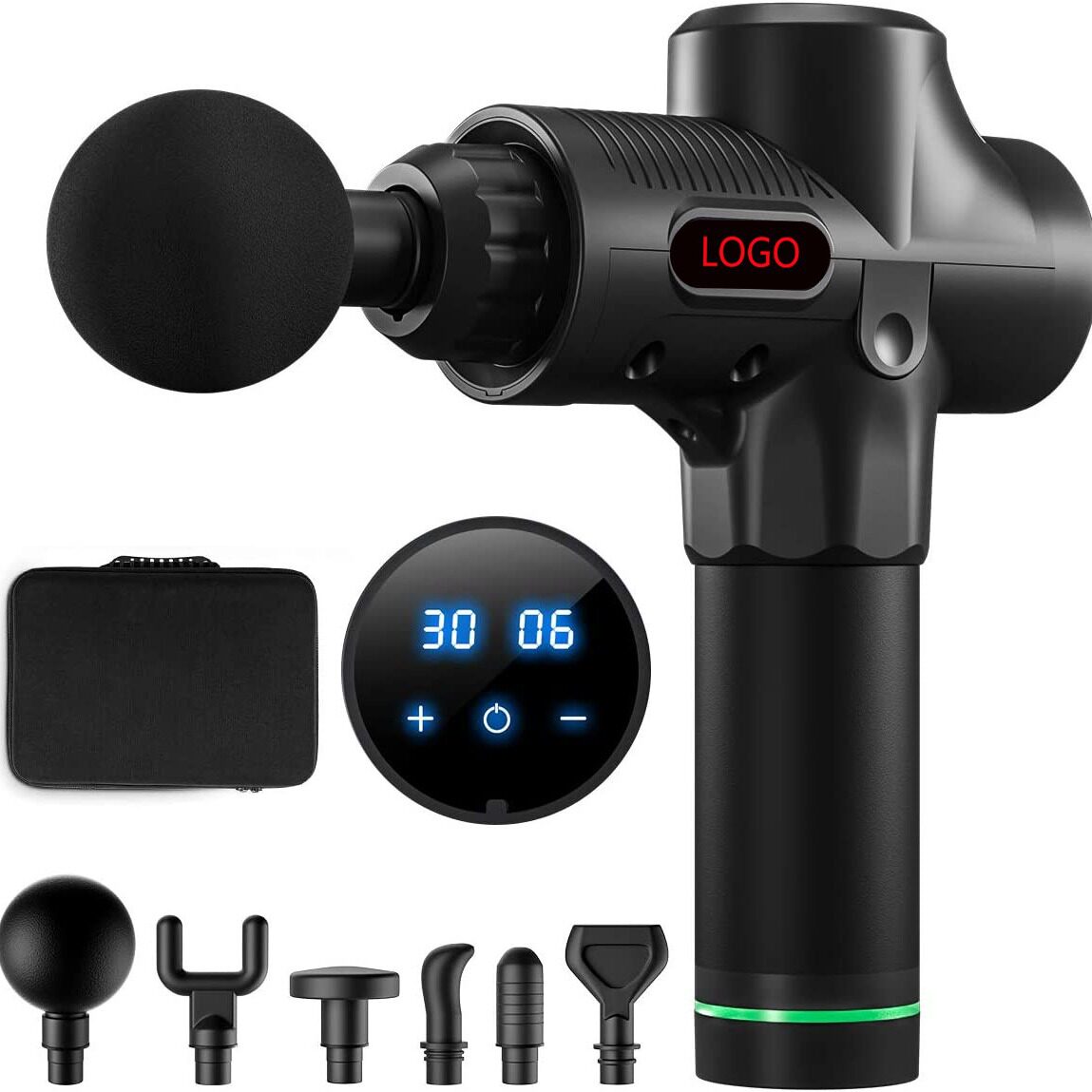 筋膜枪刷智能触屏按摩枪肌肉放松健身按摩器材 - 春草堂出品