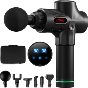 筋膜枪刷智能触屏按摩枪肌肉放松健身按摩器材