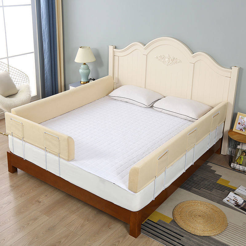 床围栏软包婴儿童防摔单边多边宝宝防掉防撞防护栏防掉床神器