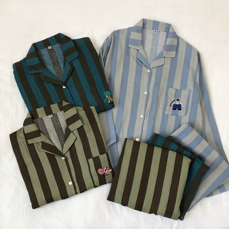 『丛林乐园』简约纯棉情侣家居服