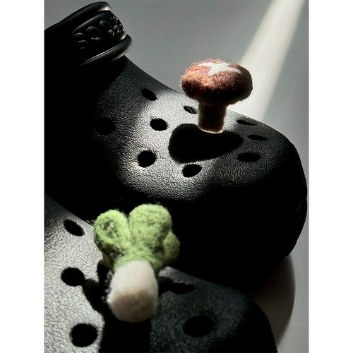 可爱爆棚解压治愈的洞洞鞋配饰