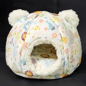 卡通熊熊窝秋冬保暖荷兰猪兔子仓鼠刺猬龙猫花枝鸟鹦鹉豚鼠松鼠