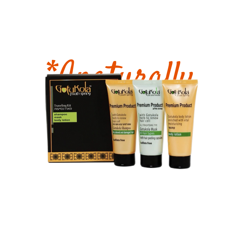 蓬松发膜 以色列gotukola 蓬松焕活滋润发膜 旅行套装 滋养柔顺