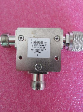 进口 ALK000-04(NKJ) 357.5-369.5MHz N 射频微波同轴隔离器