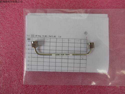 SHW40GHz104mm半钢同轴电缆跳线