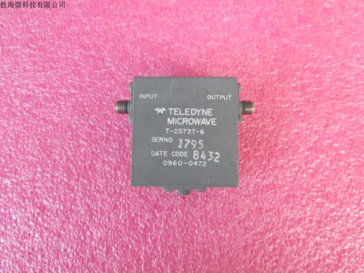 TELEDYNE进口T-2S73T-6 3-4.4GHzSMA RF射频微波同轴隔离器