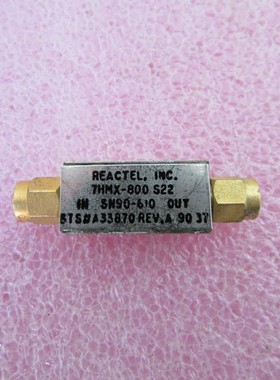 REACTEL SN90-610 1-4GHz SMA 射频微波 同轴 高通滤波器